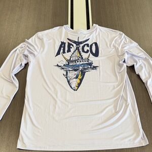 AFTCO Purple Long Sleeve with Graphic